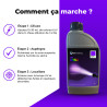 Colorante fluorescente violeta UV para fugas | Fluotracking