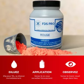 Colorante trazador rojo
