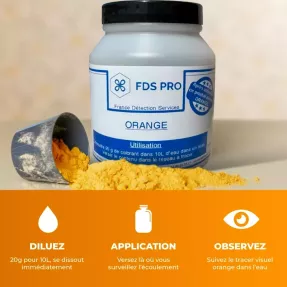 Colorante trazador naranja