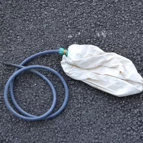 Balón obturador textil inflable – Pruebas y obturación