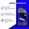 Colorante fluorescente azul UV para detección de fugas | Fluotracking