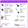 Kit de presión piscina 48 Piezas – Prueba de fugas profesional