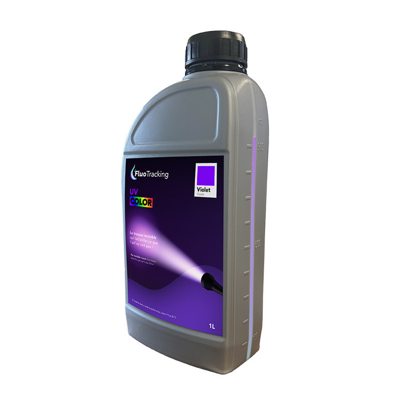 Colorante fluorescente violeta UV para fugas | Fluotracking